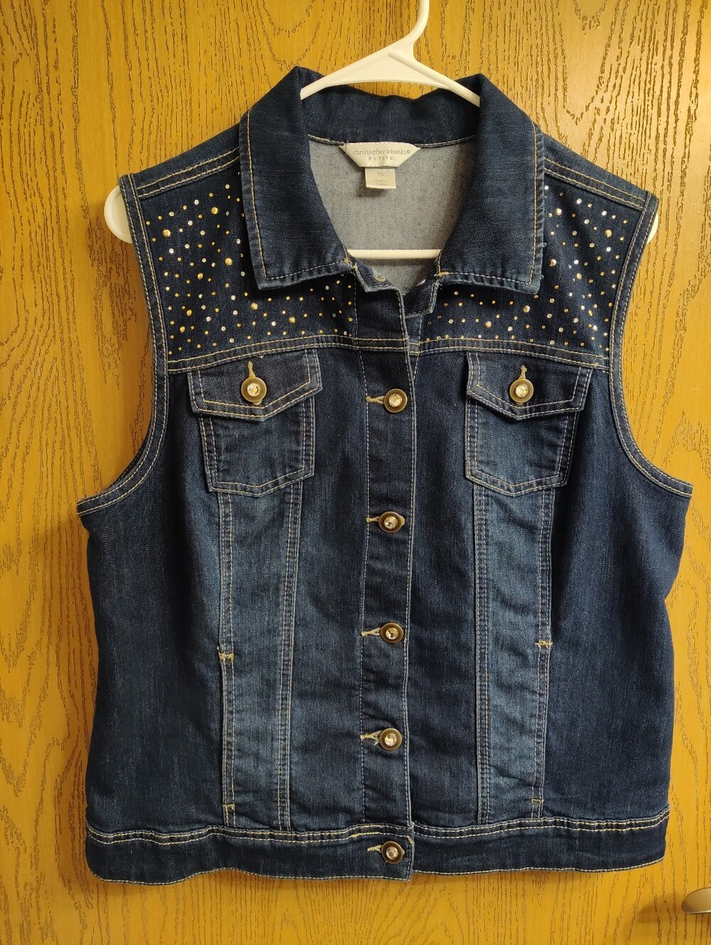 Christopher & Banks Petite Jacket in Dark Denim Blue